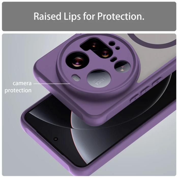A-One Brand - Xiaomi 15 Ultra Mobilskal MagSafe Anti Drop - Lila