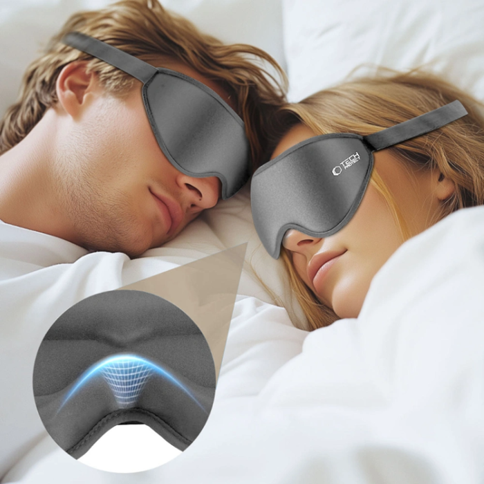 Tech-Protect - Tech-Protect Eyeshade Sömnmask - Grå