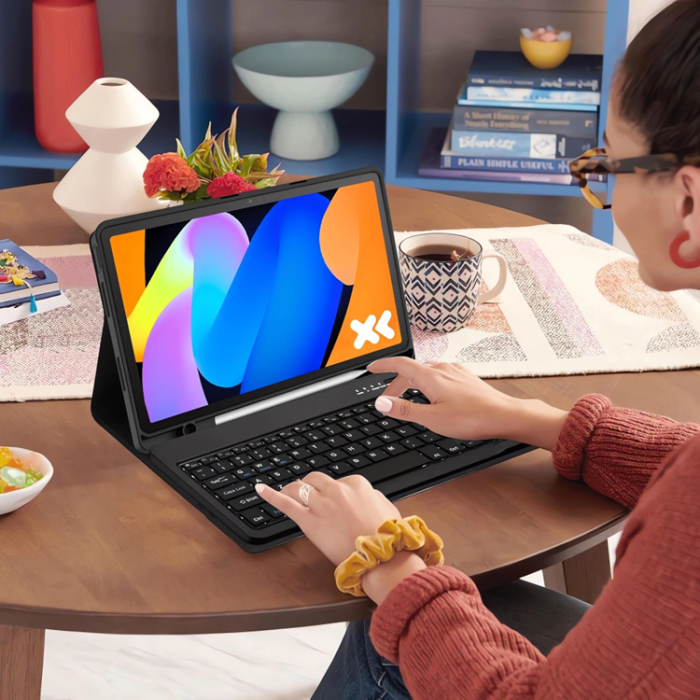 Tech-Protect - Tech-Protect Fodral För Lenovo Tab K11 Gen 2 med Tangentbord - Svart