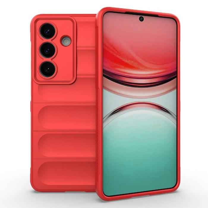 OEM - Samsung Galaxy S26/S26 Pro Skal Anti-Drop Mjuk TPU - Röd