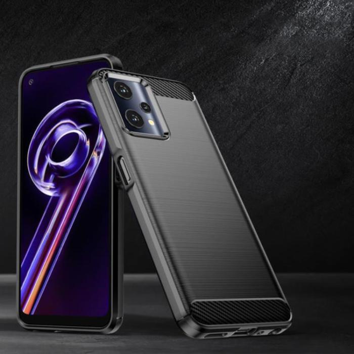 OEM - Carbon Realme 9 Pro Skal Flexible - Svart