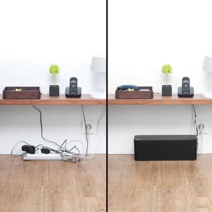 BlueLounge - Bluelounge Cablebox - Flamsäker sladdgömma - Svart