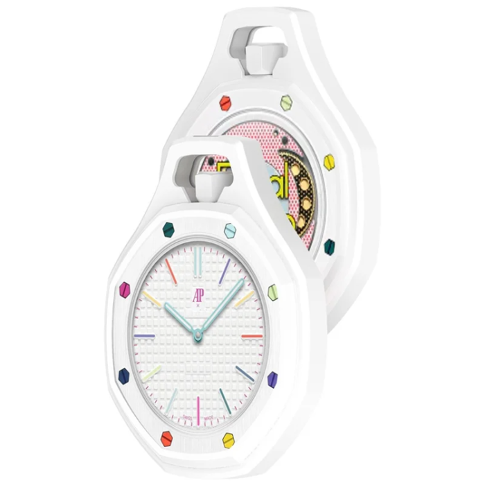 A-One Brand - Swatch Royal Pop Silikonskal med Stötskydd - Vit