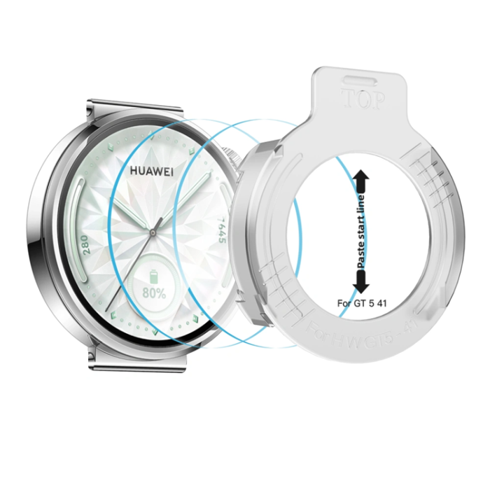 Tech-Protect - [2-Pack] Tech-Protect Huawei Watch GT 5 (41mm) Härdat glas Skärmskydd