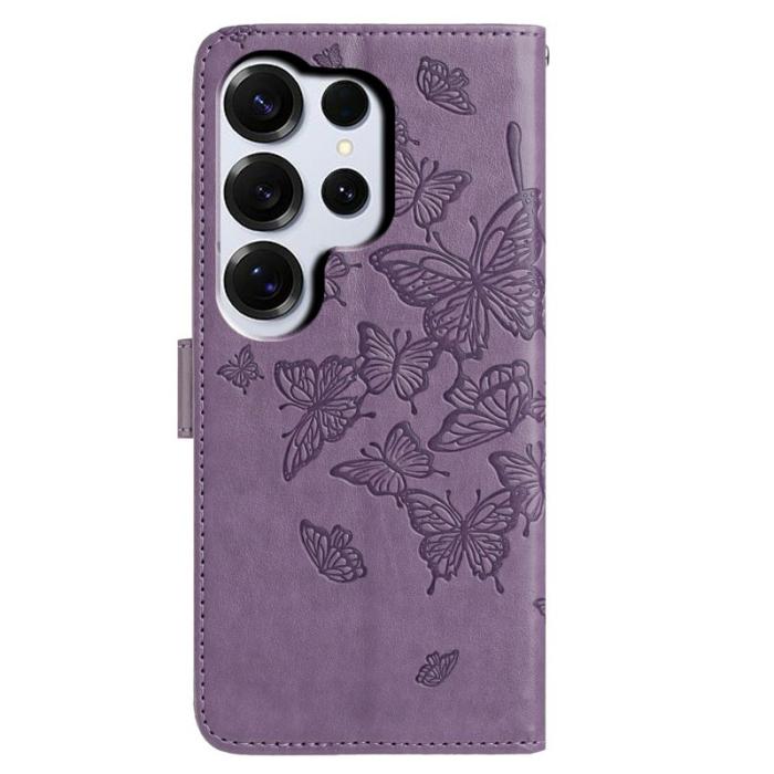 OEM - Samsung Galaxy S26 Ultra Plånboksfodral Flip Konstläder - Lila
