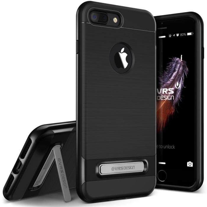 UTGATT5 - Verus High Pro Shield Skal till Apple iPhone 7 Plus - Gagatsvart