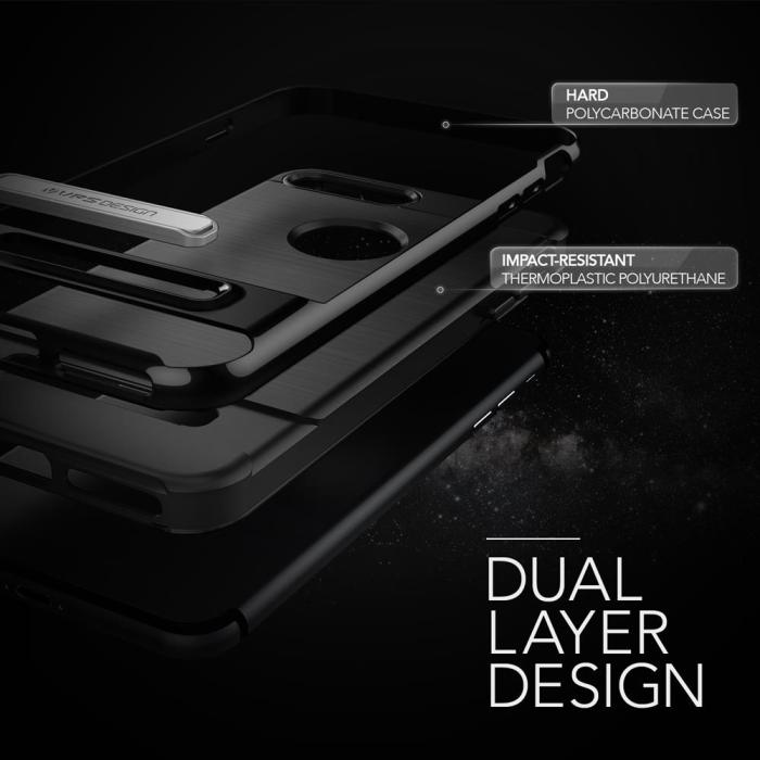 UTGATT5 - Verus High Pro Shield Skal till Apple iPhone 7 Plus - Gagatsvart