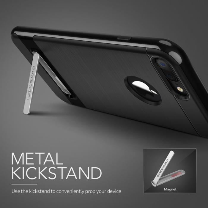UTGATT5 - Verus High Pro Shield Skal till Apple iPhone 7 Plus - Gagatsvart