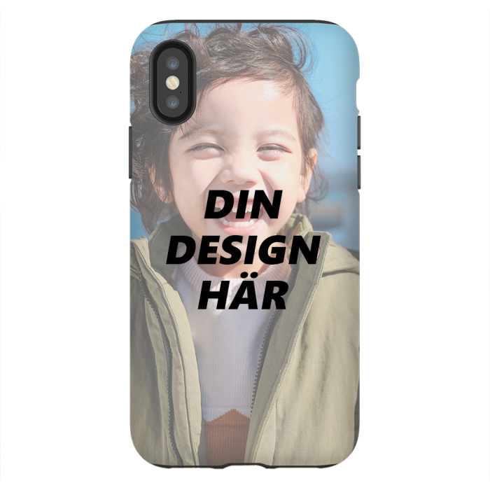 TheMobileStore - Tough Personligt mobilskal till iPhone XS/X