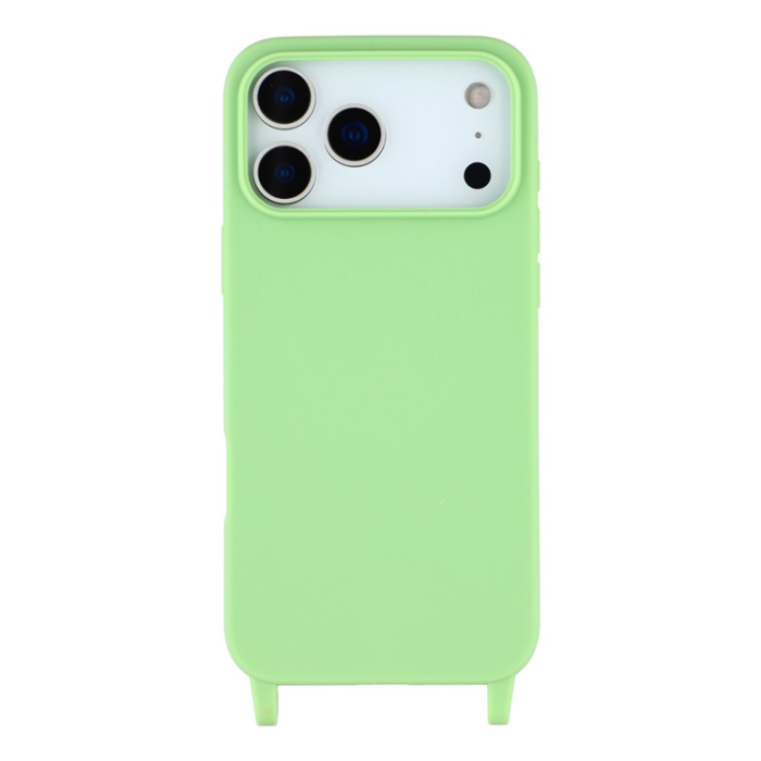 A-One Brand - iPhone 17 Pro Max Mobilskal TPU med Hål för Rem - Grön