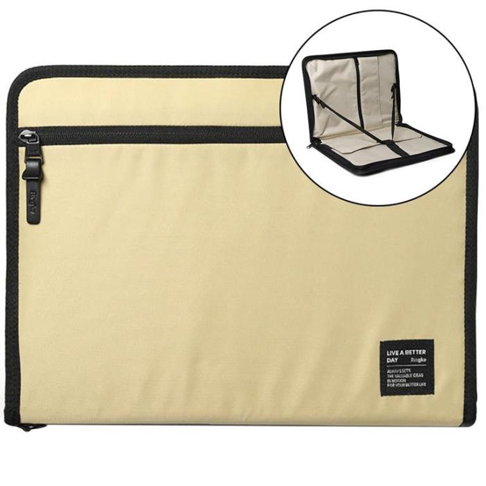 OEM - Ringke Smart Zip Datorfodral upp till 13'' - Beige