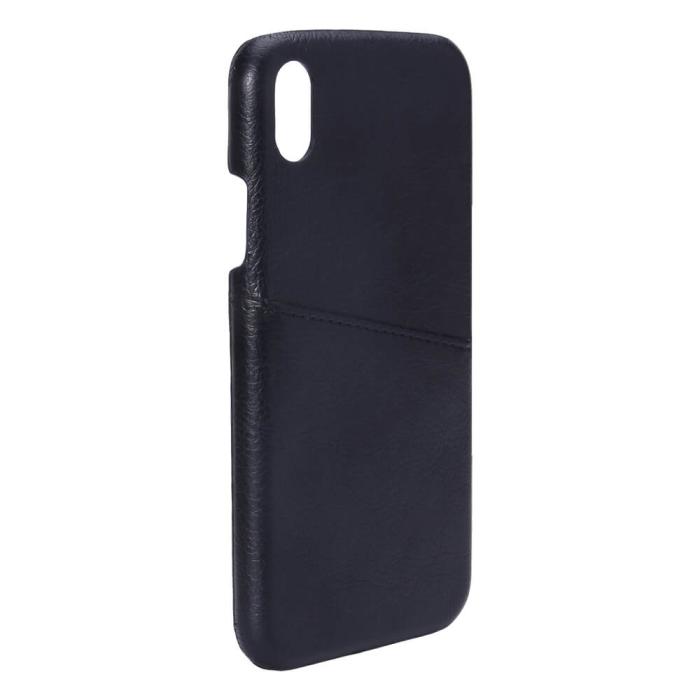 Onsala - ONSALA Mobilskal Svart med Kortfack iPhone XR