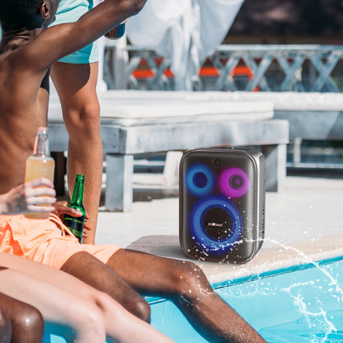 Tronsmart - Tronsmart Trådlös Högtalare 120W med 2 Mikrofoner Halo 200 - Svart