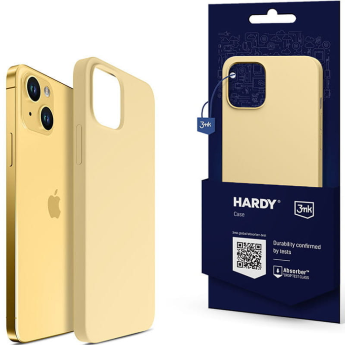 3MK - 3MK iPhone 15 Plus/14 Plus Mobilskal MagSafe Hardy - Gul