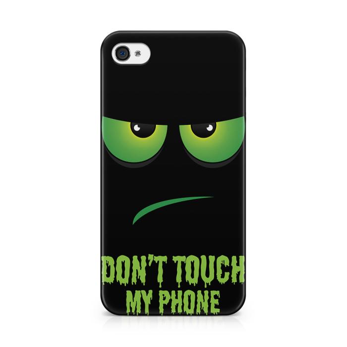 UTGATT5 - Skal till Apple iPhone 4S - Don't touch my phone