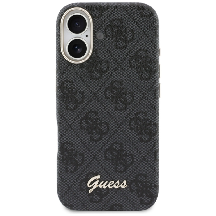 Guess - Guess Mobilskal För iPhone 17 MagSafe 4G Script - Svart