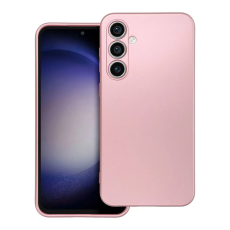 OEM - Galaxy S24 FE Mobilskal Metallic - Rosa