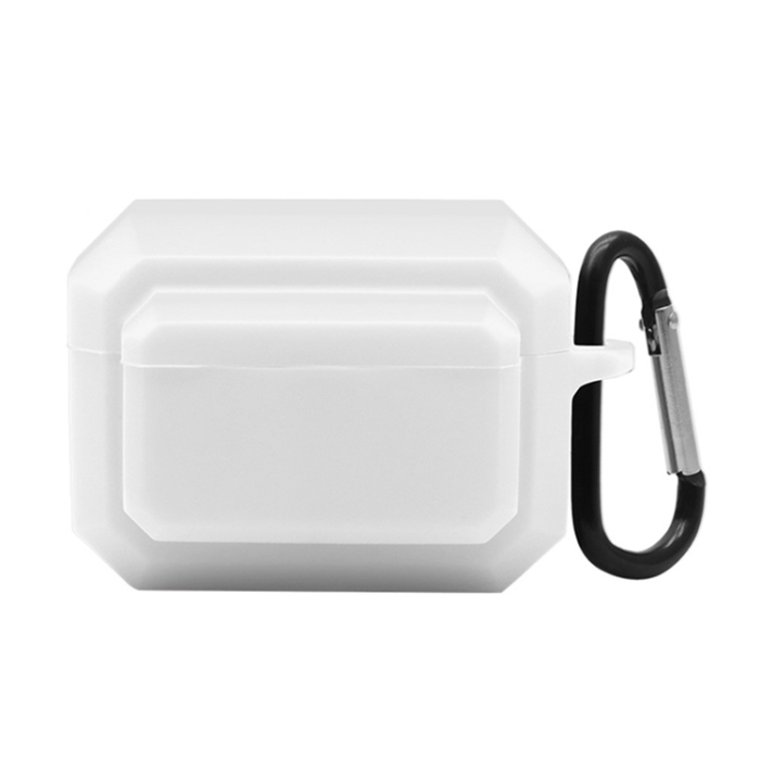 A-One Brand - AirPods Pro Skal Silikon 3-in-1 - Vit