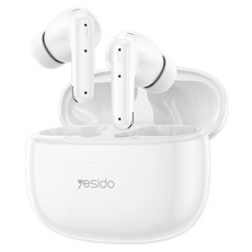Yesido - YESIDO TWS Trådlös Hörlurar Bluetooth ANC+ENC TWS28 - Vit