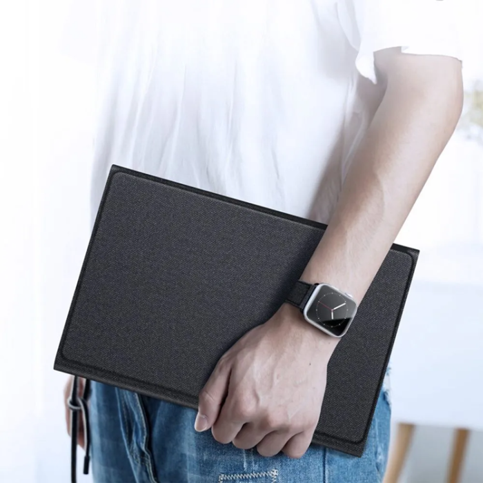 Dux Ducis - Dux Ducis Galaxy Tab S10 FE Plus Fodral med Trådlöst tangentbord TK - Svart