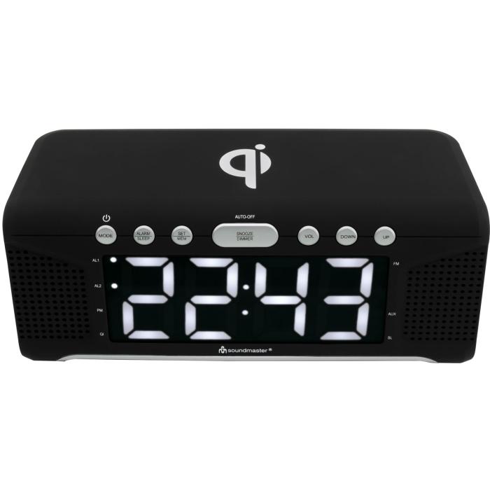 UTGATT5 - Klockradio med Qi-laddning