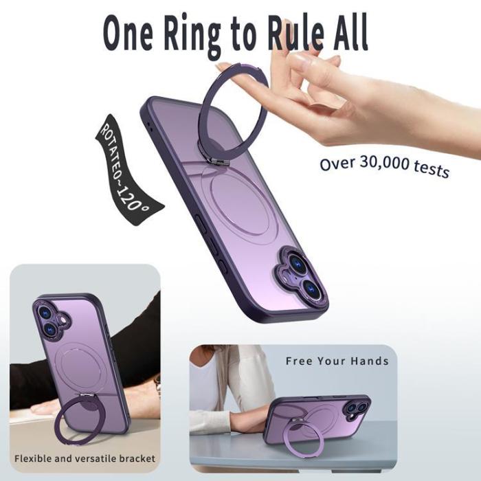 A-One Brand - iPhone 17 Mobilskal MagSafe Rotating Kickstand