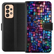 Gustaf - Pl&aring;nboksfodral till Samsung Galaxy A53 5G med Disco