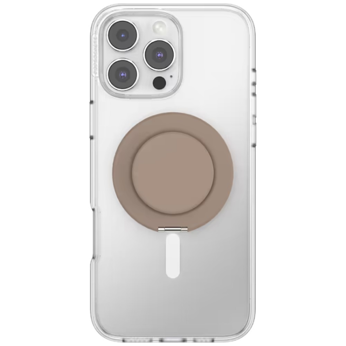 PopSockets - PopSockets MagSafe Popuphållare och Stativ Kick-Out - Beige
