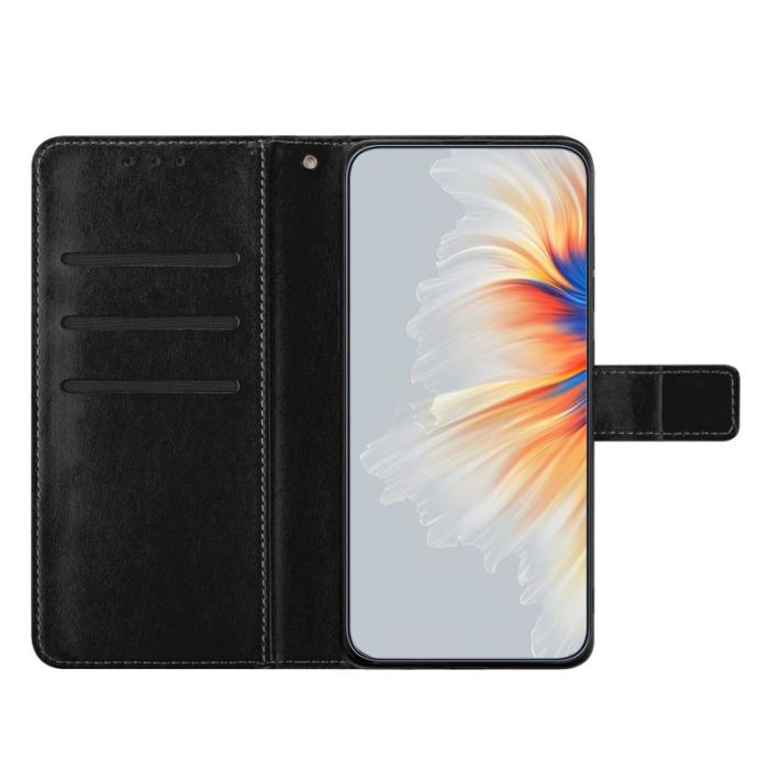 OEM - Samsung Galaxy A37 Plånboksfodral Konstläder Mandala Mönster - Svart