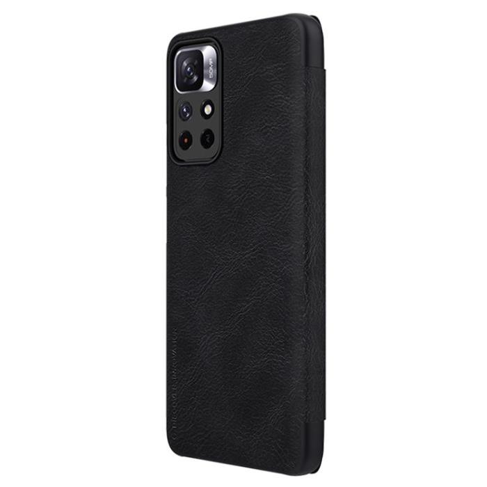 Nillkin - Nillkin Qin Plånboksfodral Xiaomi Poco M4 Pro 5G - Svart