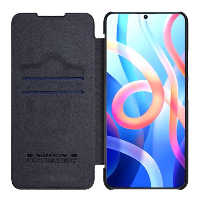 Nillkin - Nillkin Qin Plånboksfodral Xiaomi Poco M4 Pro 5G - Svart