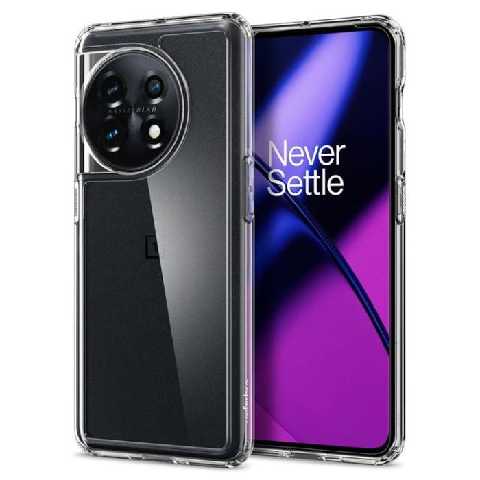 UTGATT - Spigen OnePlus 11 5G Mobilskal Ultra Hybrid - Crystal Clear