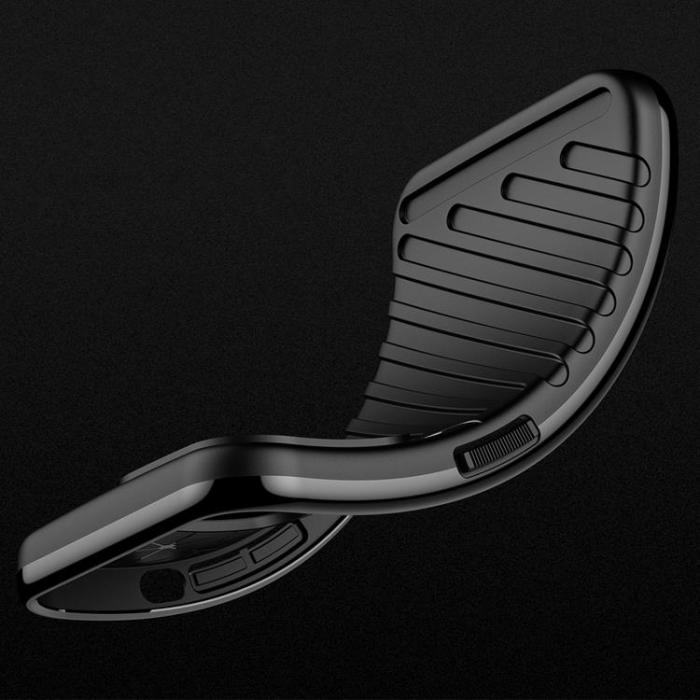 OEM - Thunder Flexible Armored Skal OnePlus Nord N200 5G - Svart