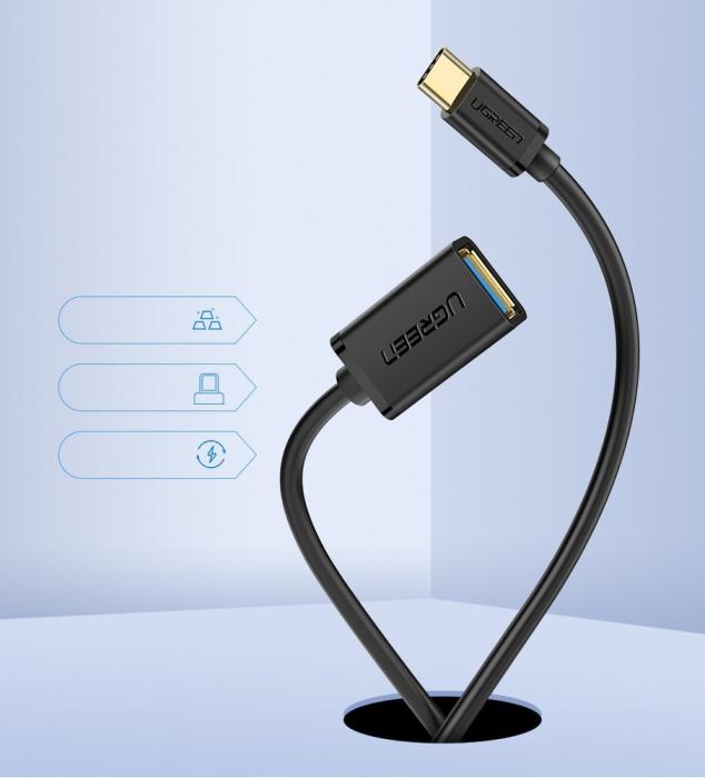Ugreen - Ugreen Adapter USB-C - Svart