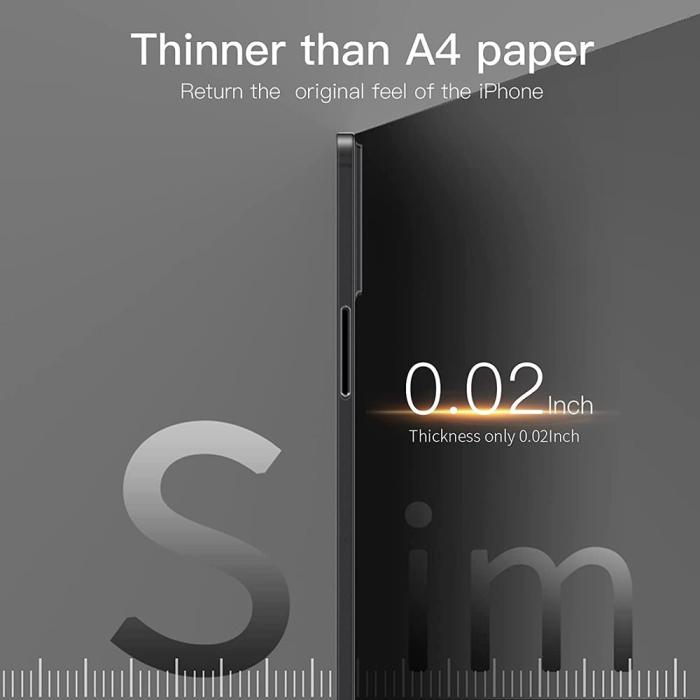 Boom of Sweden - BOOM Zero iPhone 14 Pro Max Skal Ultra Slim - Svart