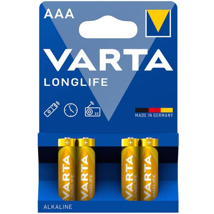 VARTA - Varta 4-pack Longlife AAA / LR03 Batteri