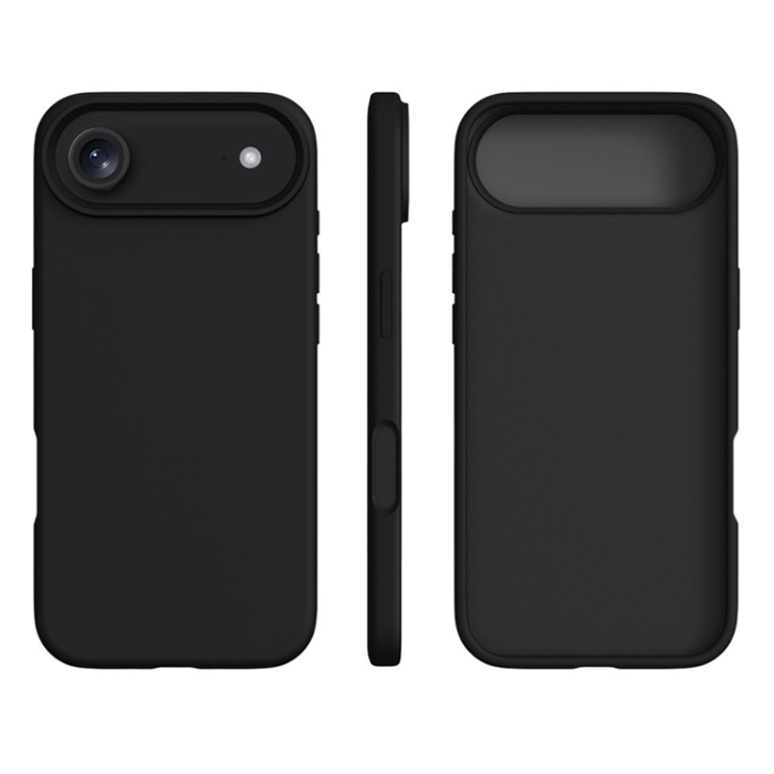 A-One Brand - iPhone Air Mobilskal Anti-Scratch Silikon+PC - Svart