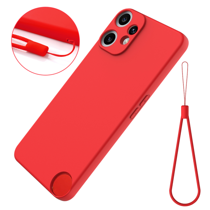 A-One Brand - Nothing CMF Phone 2 Pro Mobilskal Liquid Silikon med Handrem