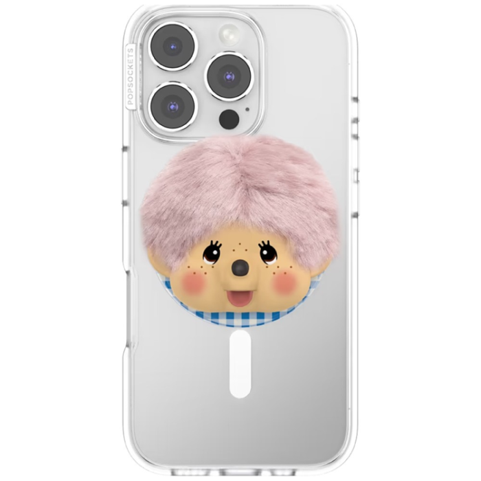 PopSockets - PopSockets MagSafe Popuphållare och Stativ Monchhichi - Blå