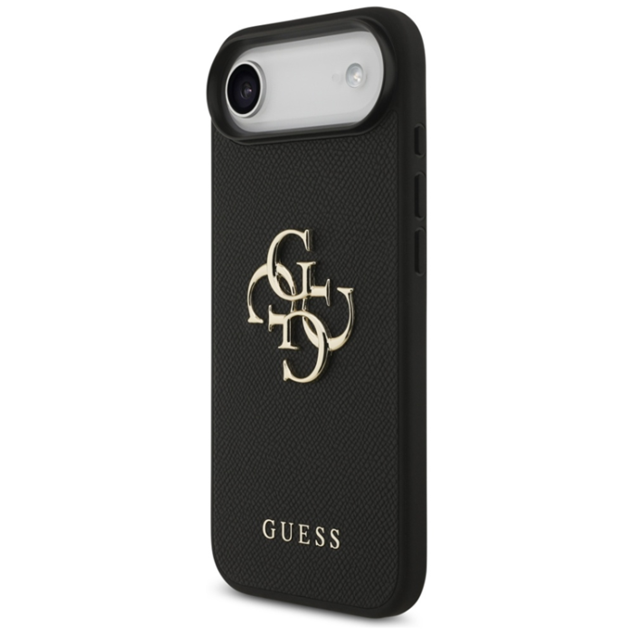 Guess - Guess iPhone 17 Air Mobilskal Grained Classic Logo - Svart