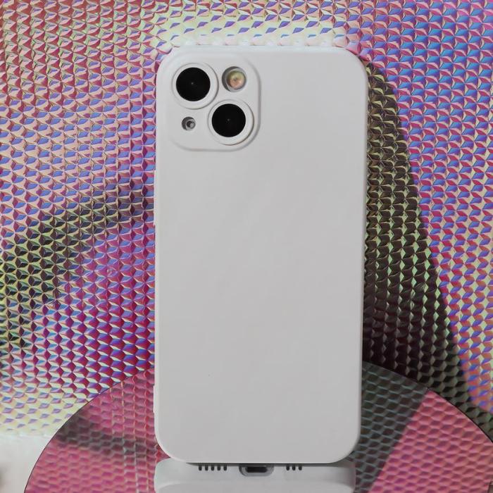 OEM - iPhone 13 Pro TPU Skal Stöttåligt Matt Vit