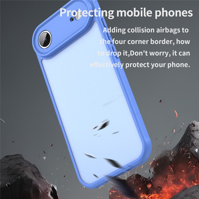 A-One Brand - iPhone Air Mobilskal Frostade krockkuddar Drop Proof