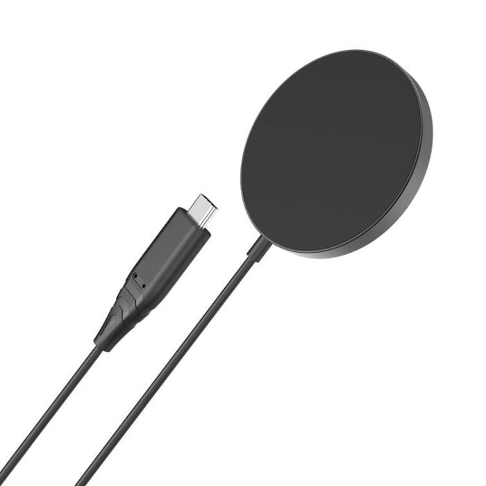Choetech - Choetech Magnetic Magsafe Trådlös Laddare 15W - Svart