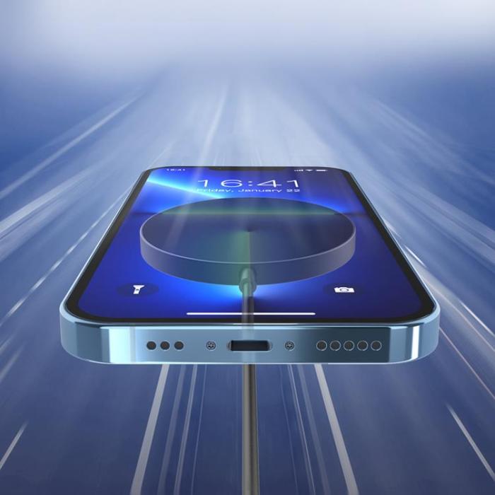 Choetech - Choetech Magnetic Magsafe Trådlös Laddare 15W - Svart