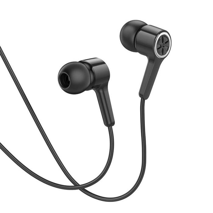 Hoco - HOCO Trådbundna Hörlurar 1.2m Kabel Jack 3.5mm Med Mikro M104