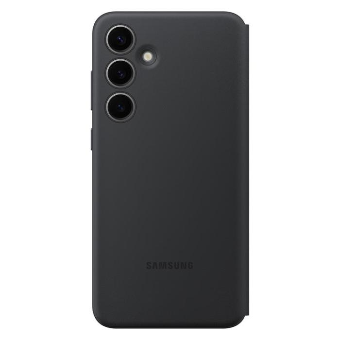 Samsung - Samsung Galaxy S24 Plånboksfodral Smart View - Svart