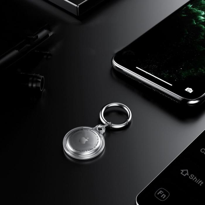 UTGATT1 - Apple Airtag Skal Flexair - Himmelsblå