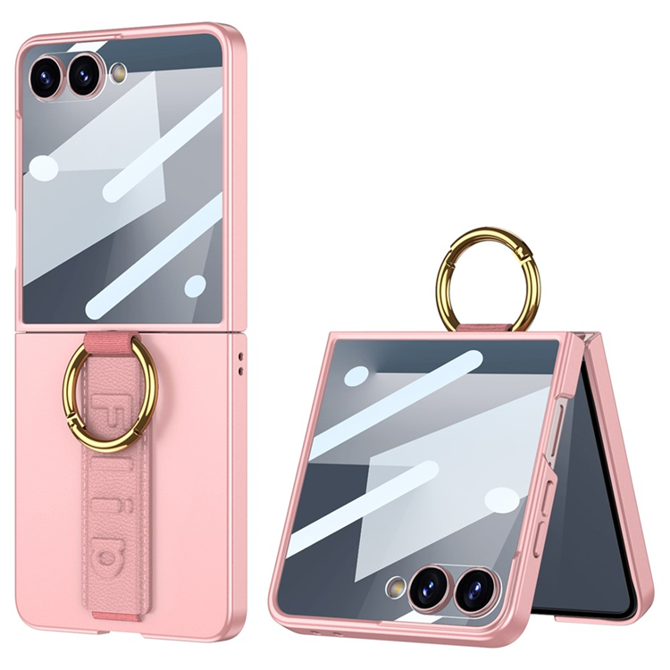 GKK Galaxy Z Flip 7 Mobilskal Ringhållare med Handledsrem | 2353 | AlltMobil