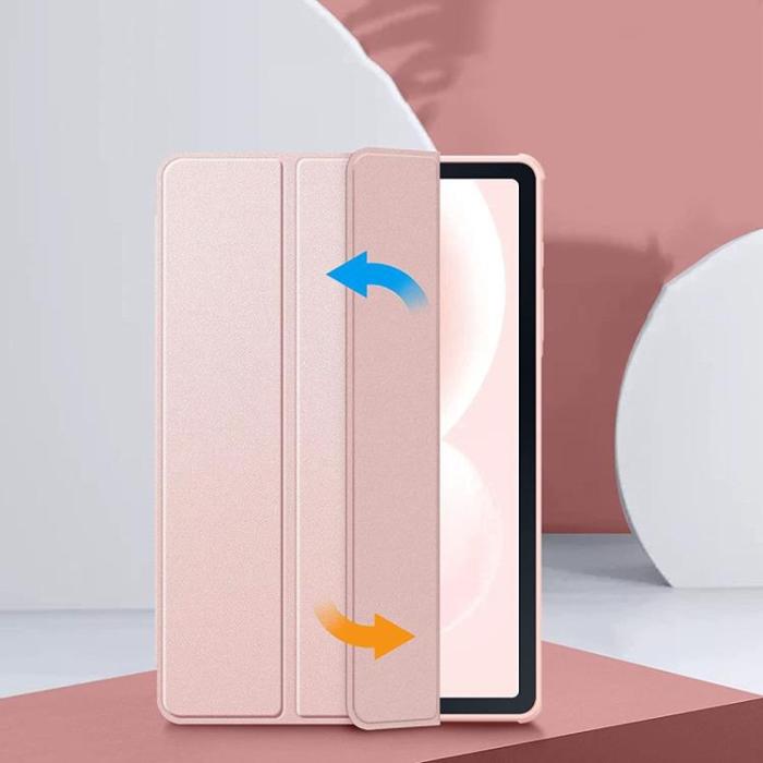 Tech-Protect - Galaxy Tab S6 Lite (2020/2022) Fodral Hybrid Smart - Rosa