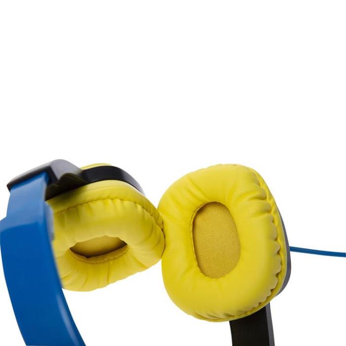 BATMAN - BATMAN Hörlurar med Kabel - Blå/Gul